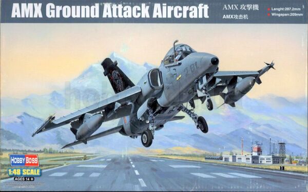 Сборная модель самолета AMX Ground Attack Aircraft детальное изображение Самолеты 1/48 Самолеты