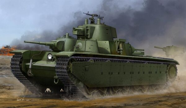 Soviet T-35 Heavy Tank - Late детальное изображение Бронетехника 1/35 Бронетехника
