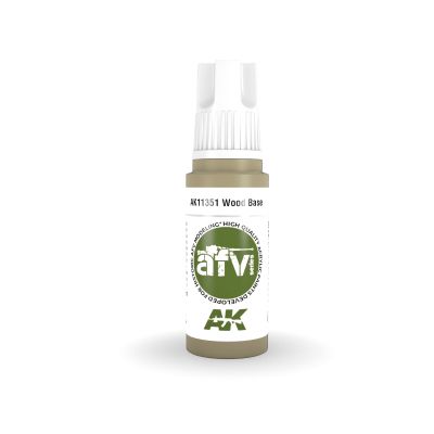 Акриловая краска WOOD BASE / Деревянный базовый – AFV АК-интерактив AK11351 детальное изображение AFV Series AK 3rd Generation