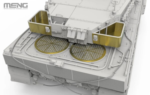 Збірна модель 1/35 Танк Леопард 2 А6 Meng TS-055 детальное изображение Бронетехника 1/35 Бронетехника