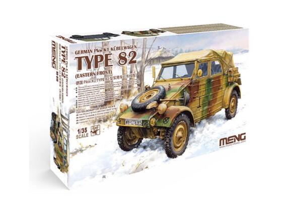 Збірна модель 1/35 Німецький автомобіль Pkw.K1 Kubelwagen Type 82 (Східний фронт) Meng VS-016 детальное изображение Автомобили 1/35 Автомобили