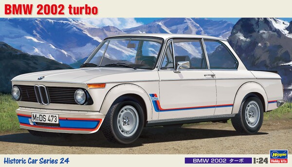 Scale model 1/24 Car BMW 2002 turbo Hasegawa 21124 детальное изображение Автомобили 1/24 Автомобили