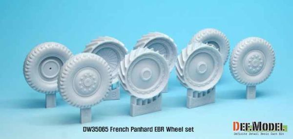 French Panhard EBR Sagged Wheel set детальное изображение Смоляные колёса Афтермаркет