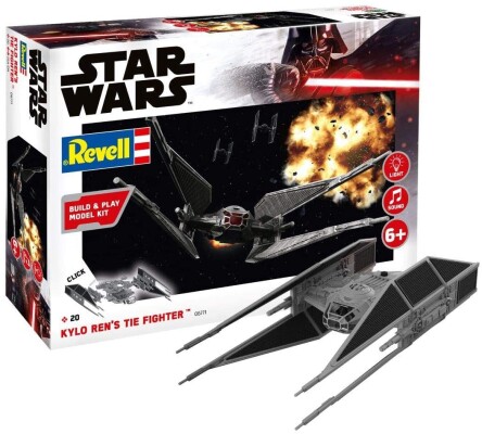 Збірна модель 1/70 TIE fighter Kylo Ren’s Revell 06771 детальное изображение Star Wars Космос