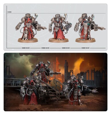 Ігровий набір Warhammer 40000 – HORUS HERESY: MECHANICUM – MYRMIDON DESTRUCTOR HOST детальное изображение Ересь Хоруса WARHAMMER 40,000