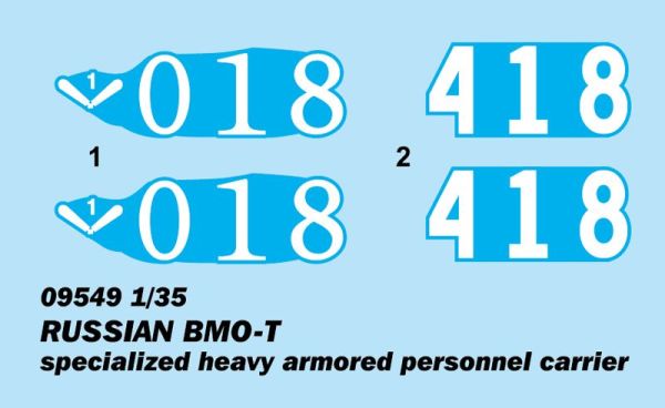 BMO-T specialized heavy armored personnel carrier детальное изображение Бронетехника 1/35 Бронетехника