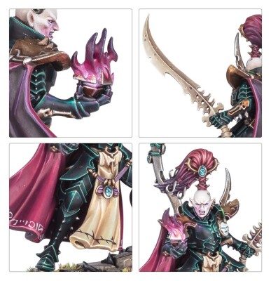 Ігровий набір Warhammer 40000 - DRUKHARI - ARCHON детальное изображение Друкхари Армии Ксеносов