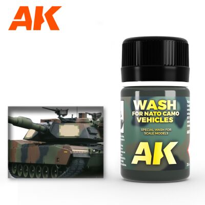 Wash for nato tanks 35 ml / Смывка для техники НАТО 35 мл детальное изображение Смывки Weathering