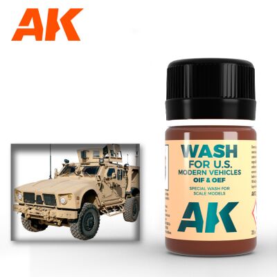 Oif &amp; oef – us vehicles wash 35 ml / Смывка для военной техники США 35 мл детальное изображение Смывки Weathering