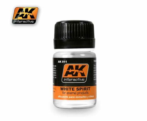 WHITE SPIRIT 35 ML / White spirit for enamel products детальное изображение Растворители Модельная химия