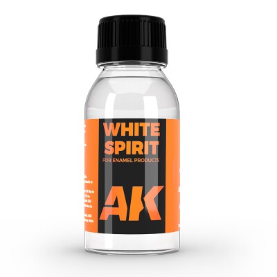 WHITE SPIRIT 100 ML / Уайт-спірит 100 мл детальное изображение Растворители Модельная химия