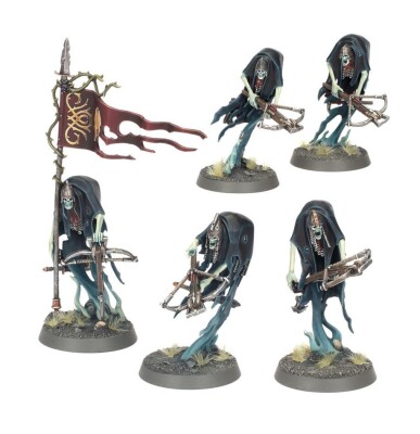 AGE OF SIGMAR: NIGHTHAUNT - CRAVENTHRONE GUARD детальное изображение Ночные Призраки Смерть