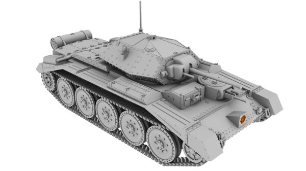 Сборная модель Crusader Mk.I – British Cruiser Tank Mk. VI детальное изображение Бронетехника 1/72 Бронетехника