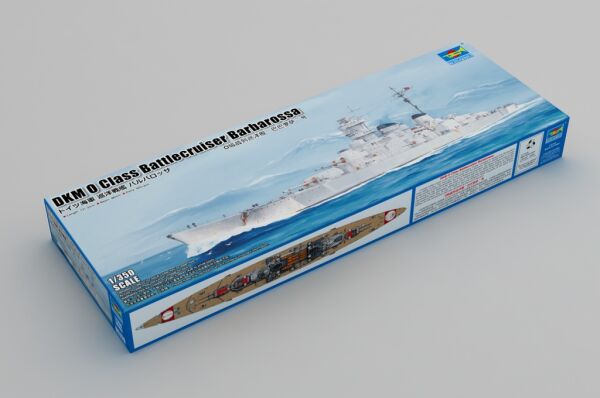 Сборная модель 1/350 Немецкий линейный крейсер &quot;Барбаросса&quot; класса DKM O Трумпетер 05370 детальное изображение Флот 1/350 Флот