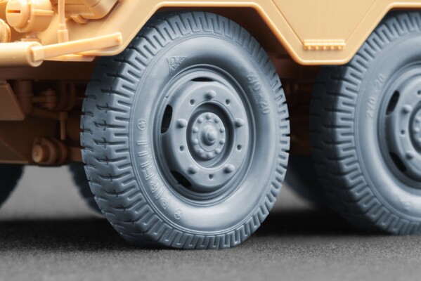 Набір коліс (з деформацією) для Sd.Kfz. 234 Puma v4 від Dragon, Miniart, RFM, Italeri, AK Interactive ScaleX WW-35013W детальное изображение Колёса Афтермаркет