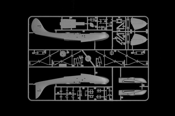 Збірна модель 1/72 Гідроплан CANT Z.501 Gabbiano Italeri 0112 детальное изображение Самолеты 1/72 Самолеты