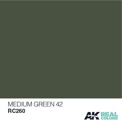 Medium Green 42 / Средний зеленый детальное изображение Real Colors Краски