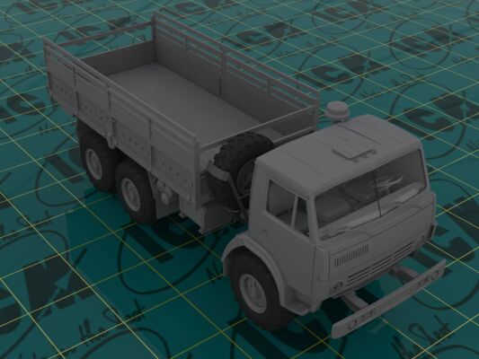 Советский шестиколесный армейский грузовой автомобиль детальное изображение Автомобили 1/35 Автомобили
