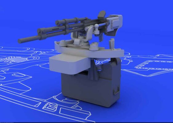 Пулемет UBT для Ил-2 1/48 детальное изображение Наборы деталировки Афтермаркет