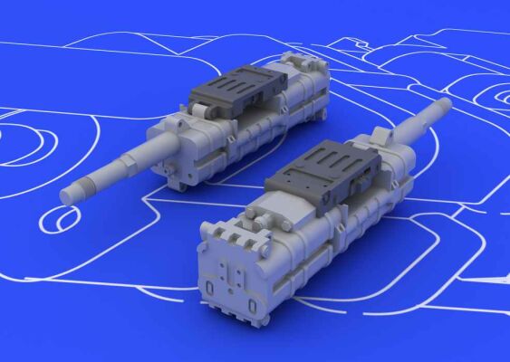 Пушка MK 108 пушка 1/48 детальное изображение Наборы деталировки Афтермаркет