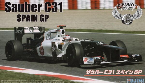 Sauber C31 SPAIN GP детальное изображение Автомобили 1/20 Автомобили