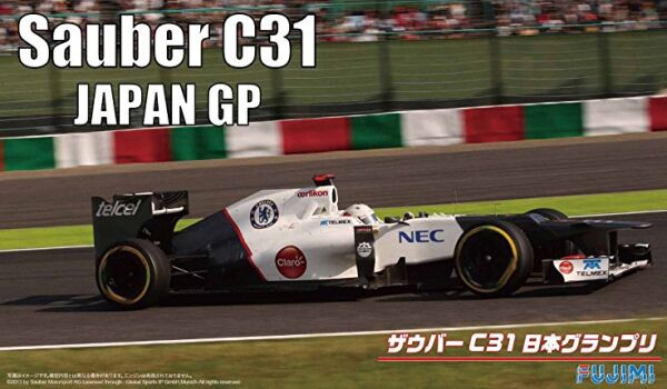 Sauber C31 JAPAN GP детальное изображение Автомобили 1/20 Автомобили