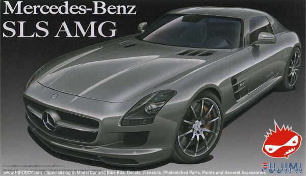 Double luxury supercar Mercedes-Benz AMG SLS детальное изображение Автомобили 1/24 Автомобили