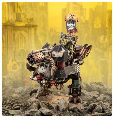 Игровой набор Warhammer 40000 - ORKS: BIG MEK DAKKARIG детальное изображение Орки Армии Ксеносов