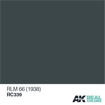 RLM 66 (1938)  детальное изображение Real Colors Краски