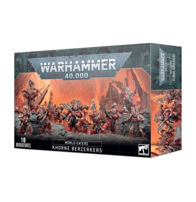 WARHAMMER 40000: WORLD EATERS - KHORNE BERSERKERS 99120102153 детальное изображение Пожиратели Миров Армии Хаоса