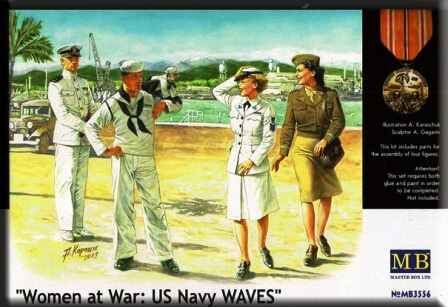 «Женщины на войне: Волны ВМС США» детальное изображение Фигуры 1/35 Фигуры