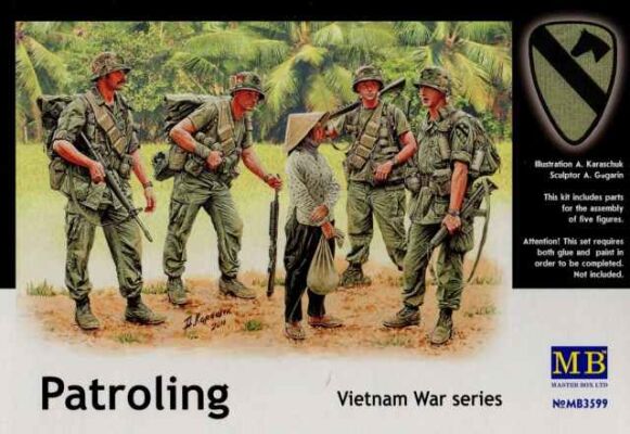 Patroling. Vietnam War series детальное изображение Фигуры 1/35 Фигуры