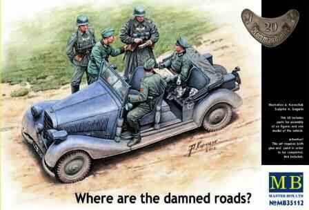 “Where are the damned roads?” детальное изображение Фигуры 1/35 Фигуры