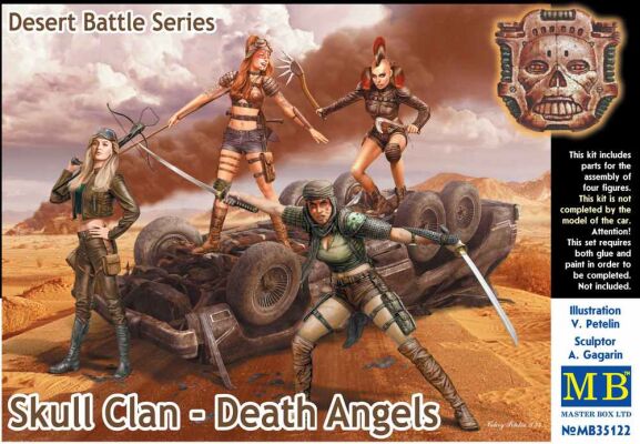 &quot;Desert Battle Series, Skull Clan - Death Angels&quot; детальное изображение Фигуры 1/35 Фигуры