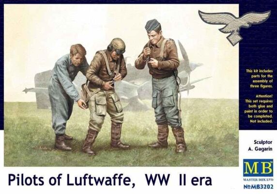 Пилоты Люфтваффе, период Второй мировой войны» детальное изображение Фигуры 1/32 Фигуры