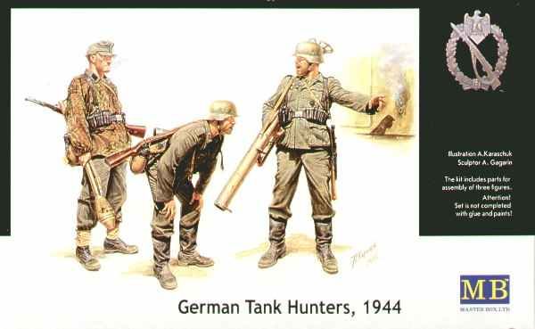 Немецкие охотники за танками, 1944 г. детальное изображение Фигуры 1/35 Фигуры