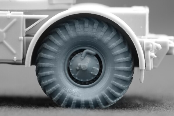 Набір коліс (з деформацією) I-159 для ZIL-135 від Trumpeter ScaleX WM-72008W детальное изображение Колёса Афтермаркет