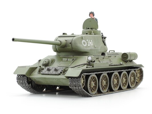 Збірна модель 1/48 Танк Т-34-85 Tamiya 32599 детальное изображение Бронетехника 1/48 Бронетехника