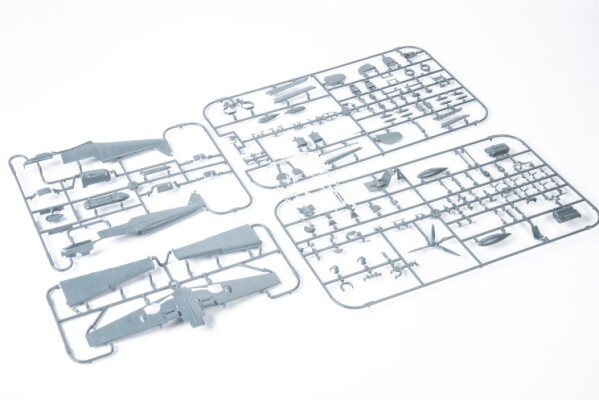 Збірна модель 1/48 Літак Messerschmitt Bf 109E-4 Weekend Edition Eduard 84196 детальное изображение Самолеты 1/48 Самолеты