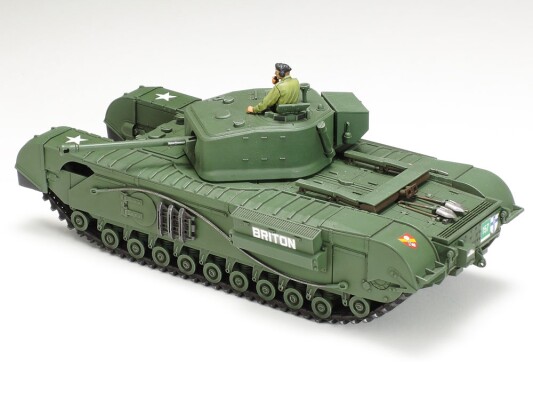 Збірна модель 1/48 Британський танк  Churchill Mk.VII - Crocodile Tamiya 32594 детальное изображение Бронетехника 1/48 Бронетехника