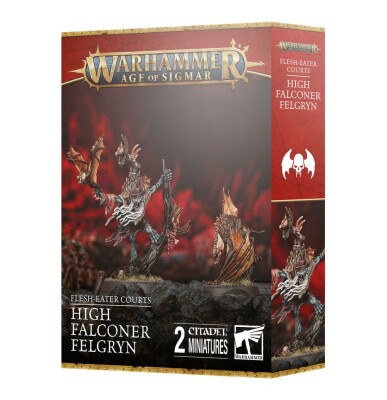 Ігровий набір Warhammer AGE OF SIGMAR - SPEARHEAD: FLESH-EATER COURTS - HIGH FALCONER FELGRYN детальное изображение Дворы Пожирателей Плоти Смерть