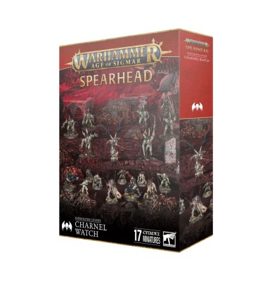 Игровой набор Warhammer AGE OF SIGMAR - SPEARHEAD: FLESH-EATER COURTS - CHARNEL WATCH детальное изображение Дворы Пожирателей Плоти Смерть