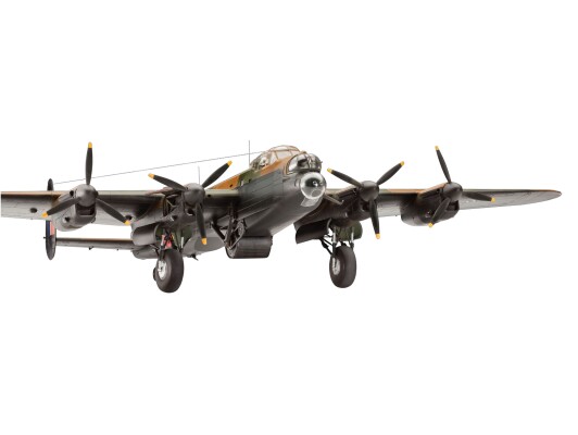 Сборная модель 1/72 Самолет Ланкастер B.III «Dambusters» Ревелл 04295 детальное изображение Самолеты 1/72 Самолеты