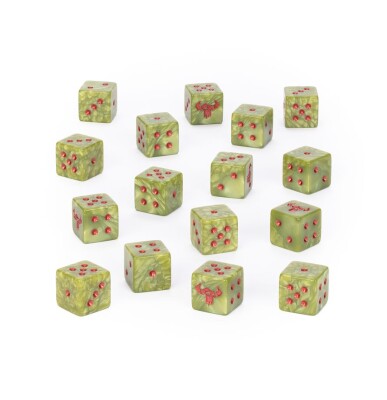 Ігрові куби Warhammer 40000 - ORKS DICE детальное изображение Кубы WARHAMMER 40,000