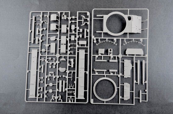 Збірна модель 1/35 танк Т-62 зр.1960 р. Trumpeter 01546 детальное изображение Бронетехника 1/35 Бронетехника