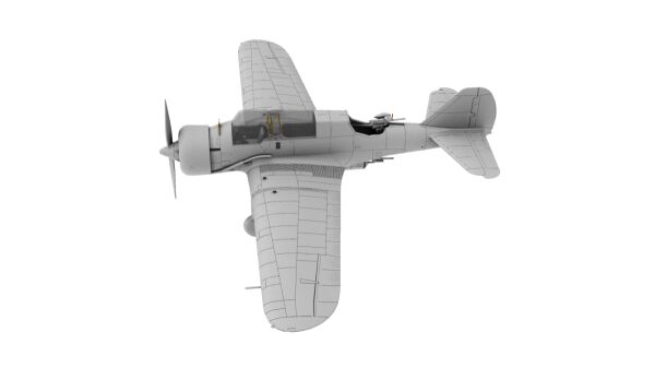 Сборная модель польского легкого бомбардировщика PZL.23 Karaś II детальное изображение Самолеты 1/72 Самолеты