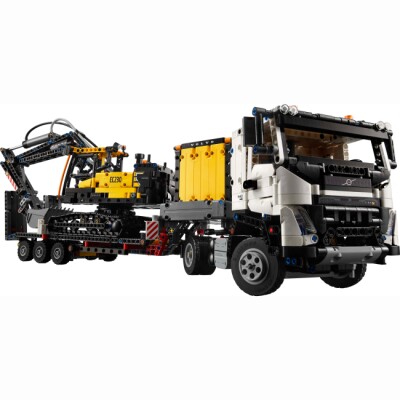 Конструктор LEGO Вантажівка Volvo FMX та Електричний екскаватор EC230 42175 детальное изображение Technic Lego