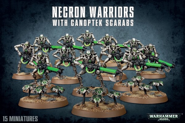 NECRONS: WARRIORS WITH CANOPTEK SCARABS детальное изображение Некроны Армии Ксеносов