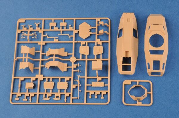 Сборная модель немецкого лёгкого бронеавтомобиля Le.Pz.Sp.Wg（Sd.Kfz.221） Leichter Panzerspahwagen детальное изображение Автомобили 1/35 Автомобили
