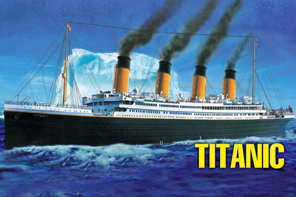 Scale model 1/550 Ship Titanic HobbyBoss 81305 детальное изображение Флот 1/550 Флот